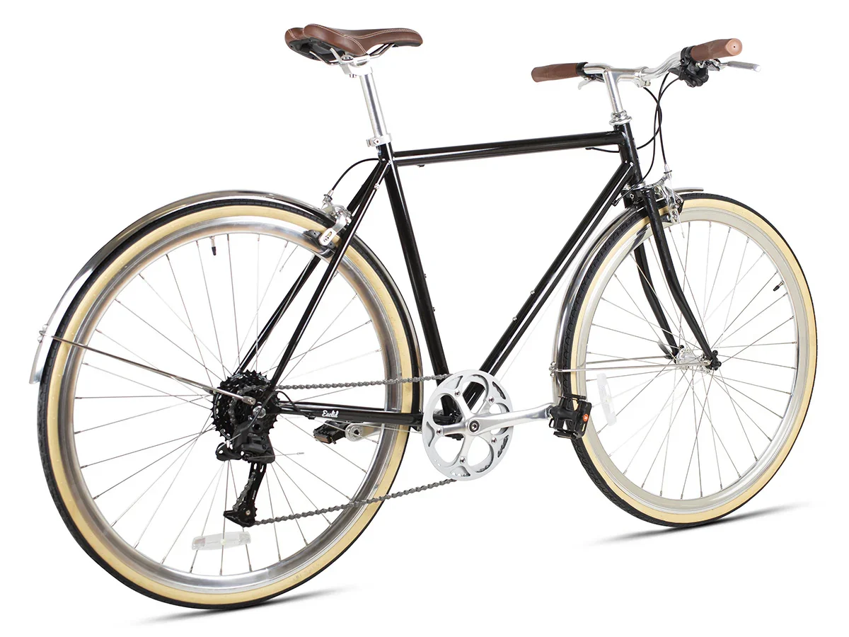 6KU Odyssey 8spd City Bike - Delano Black - Image 3