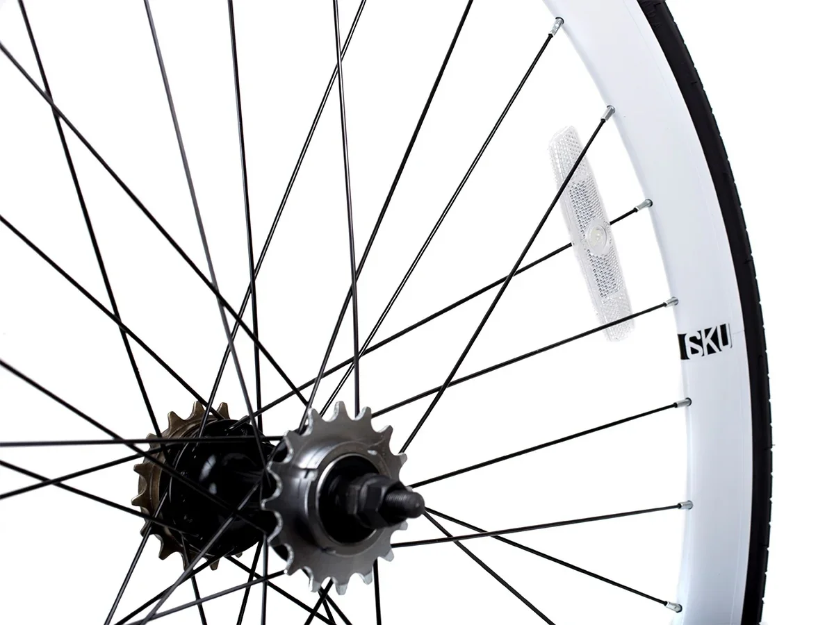 6KU Wheelset 700C White - Image 5