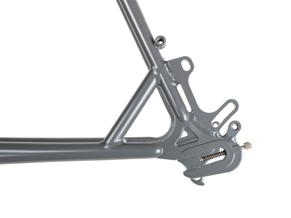 BLB Hitchhiker Frameset - Satin TI Grey - Image 11