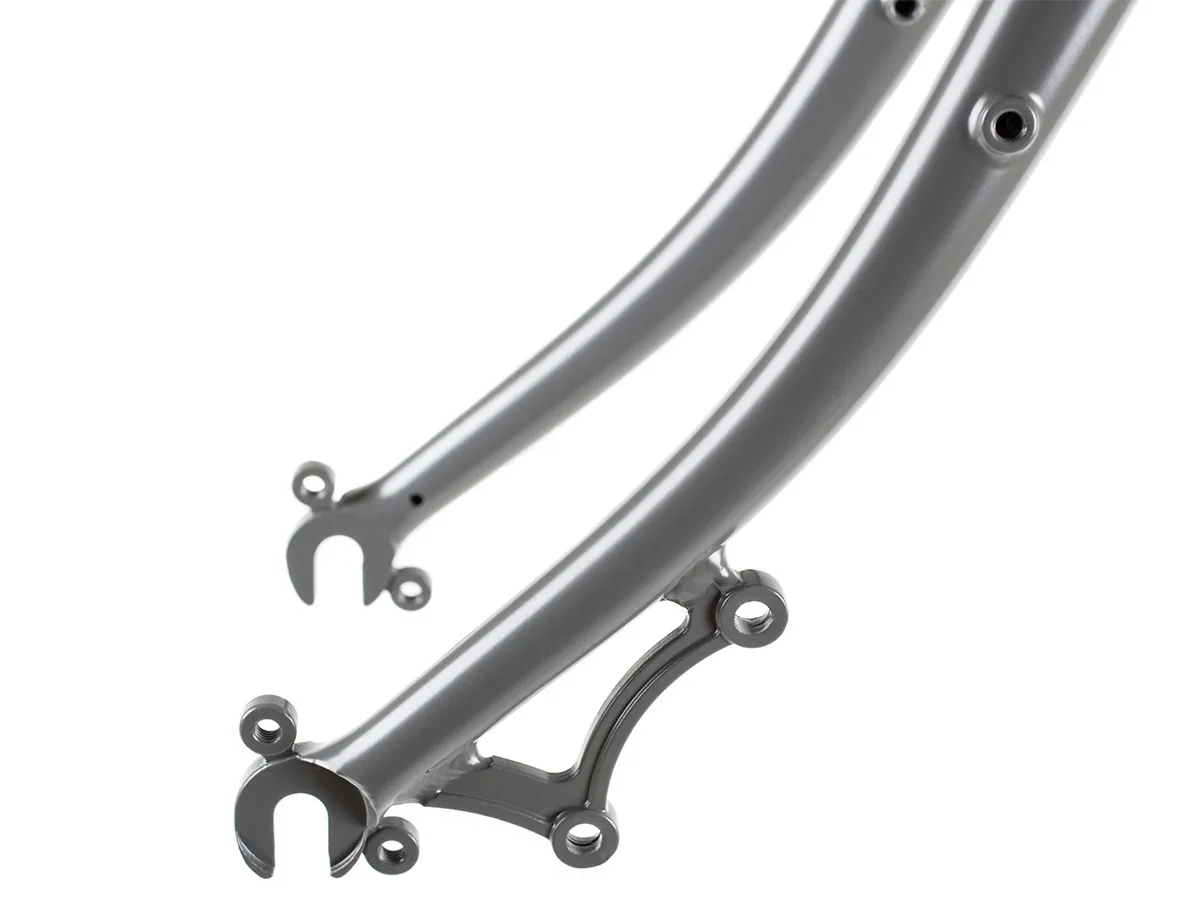 BLB Hitchhiker Frameset - Satin TI Grey - Image 7