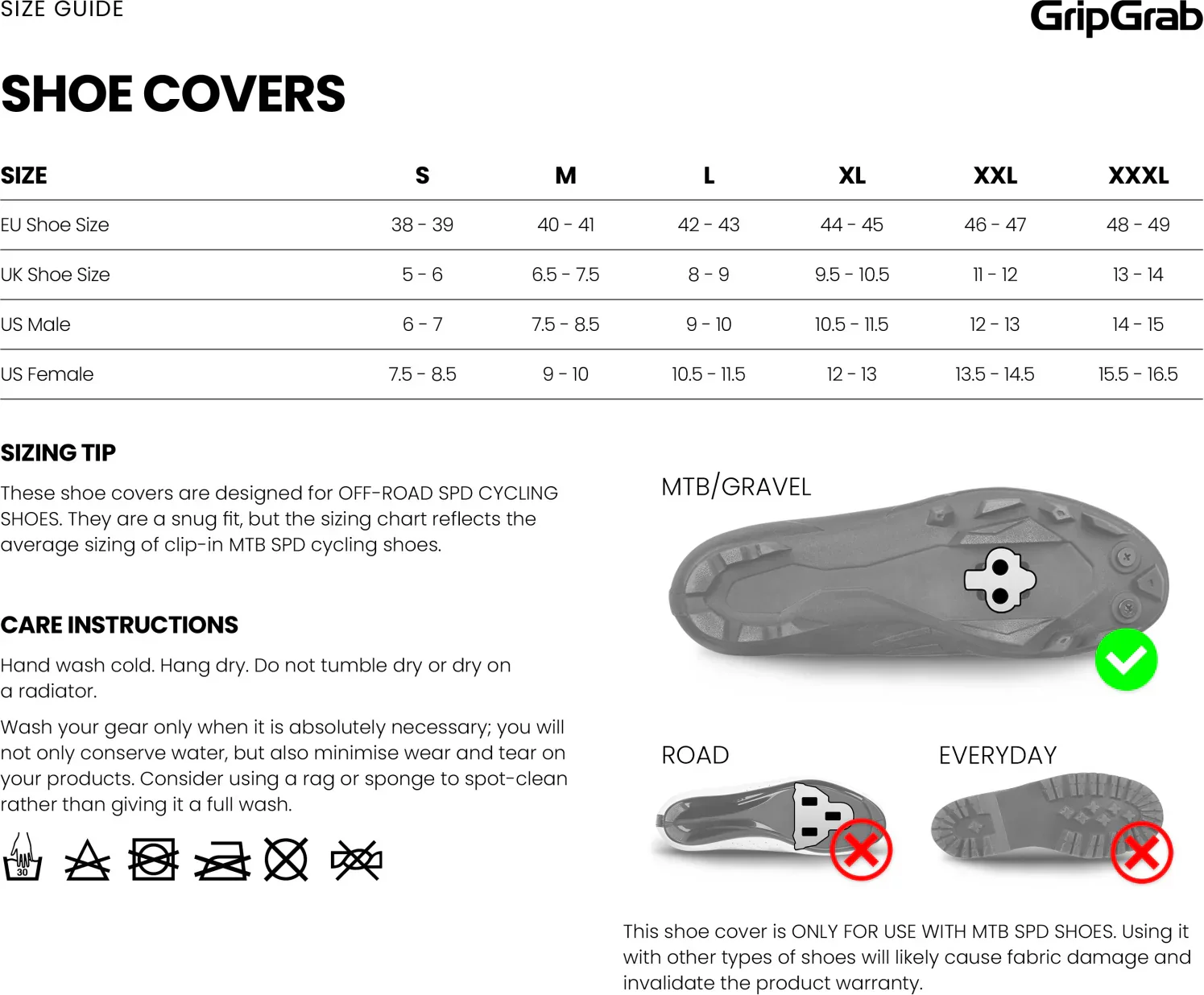 GripGrab Pacr Waterproof Gravel Shoe Covers - Image 8